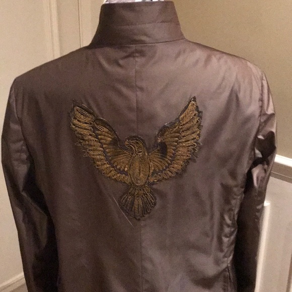 Lovely Jil Sander nylon raincoat with appliqué - Picture 1 of 9